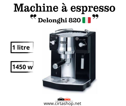 EC820.B Machine à expresso manuelle DELONGHI