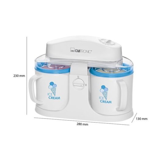 Ice cream maker Clatronic  white – Image 3