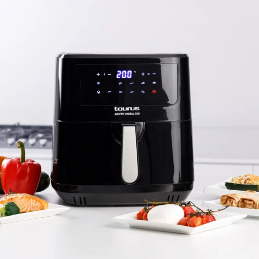Friteuse à air sans huile avec double résistance 7.5L مقلاة هوائية دوبل ريزيسطونس – Image 4