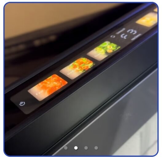 Hotte de cuisine Ariston vocale et mouvements plus telecomande et ecran digitale شفاطة عصرية ذكية تحكم عن بعد أو بالصوت – Image 3