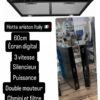 Hotte ariston Italy 🇮🇹 60 digital 3 vitesse disponible noir et Inox garantie 24 mois