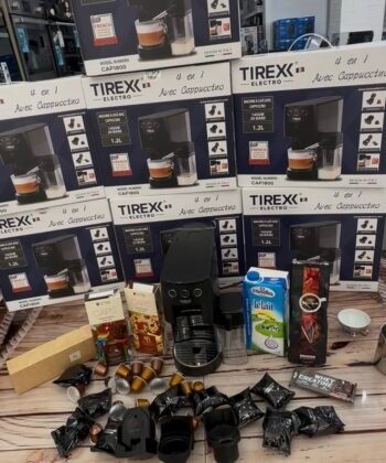 Machine café tirex 🇫🇷 4in1 20 bar 1450 wat + auto milk cappuccino 🥛