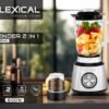 BLERNDER Lexical pour Smoothies 1,5 l 600 W Inox LBL-1540🇩🇪🇩🇪