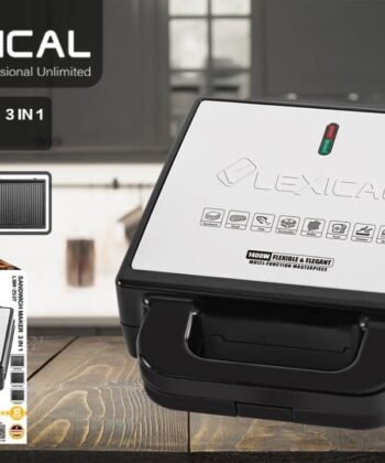 MACHINE à Sandwich 1400W 3 en 1 LEXICAL LSM-2537🇩🇪🇩🇪