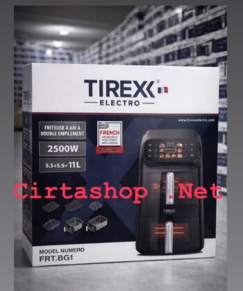 Air fry tirex 11 litre double etage 2500 wat 🇫🇷 ضمان 24 شهر