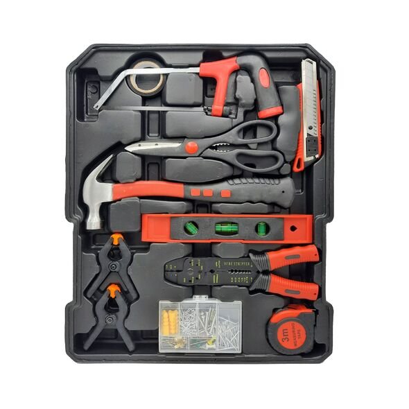 Caisse a outils germany 4 etages 187 pcs حقيبة أدوات الصيانة 187 قطعة من مفاتيح وأكسسوارات الصيانة – Image 7