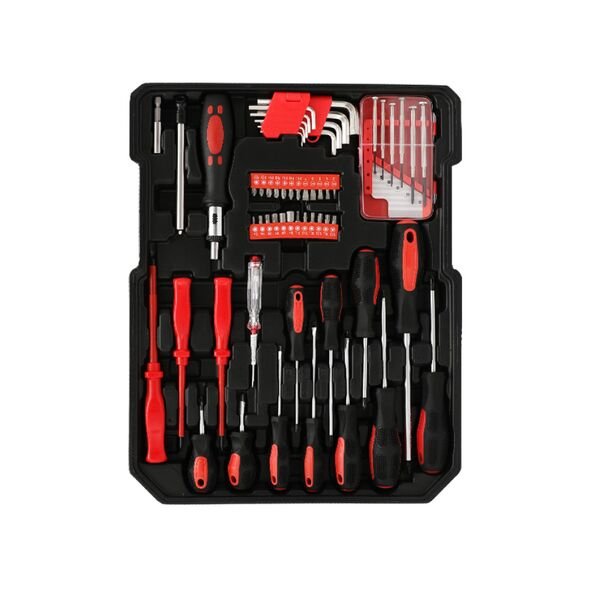 Caisse a outils germany 4 etages 187 pcs حقيبة أدوات الصيانة 187 قطعة من مفاتيح وأكسسوارات الصيانة – Image 4