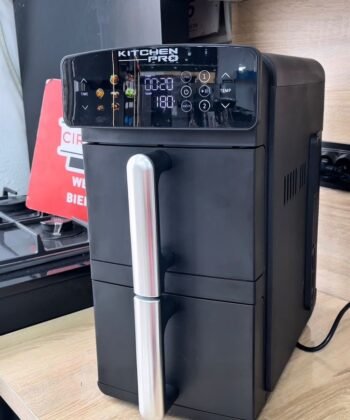 Airfryer kitchen pro Double stack المقلاة الهوائية كيتشن برو بطابقين 10لتر