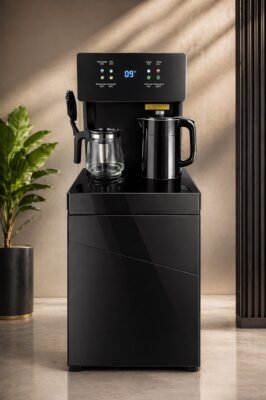 Distributeur d’eau ANESTA chaud et froid avec bouilloire موزع مياه ذكي مع تسخين وتبريد + غلاية مدمجة (قهوة / شاي)ANESTA