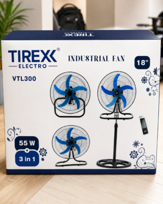 Pack deux ventilateur tirex 3 position 2 pcsضمان 24 شهر