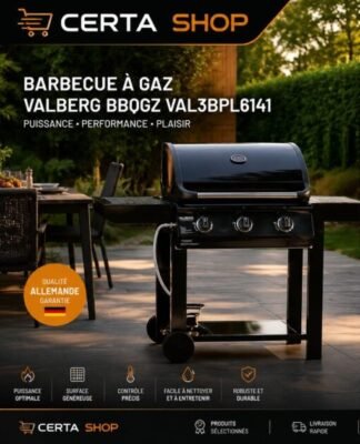 Barbecue A GAZ VALBERG 🇩🇪 شواية اللحم بالغاز الالمانية