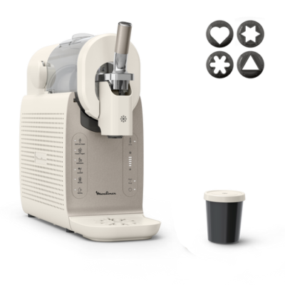 Machine à glace - MOULINEX - Freezi MJ803AF0 - 16-en-1 - 1,2 L - Compresseur intégré